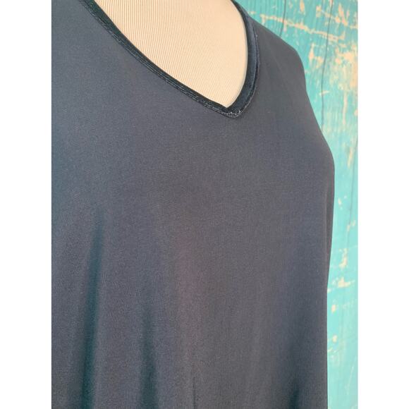 Liz Claiborne long sleeves v neck blouse size M - Picture 4 of 8